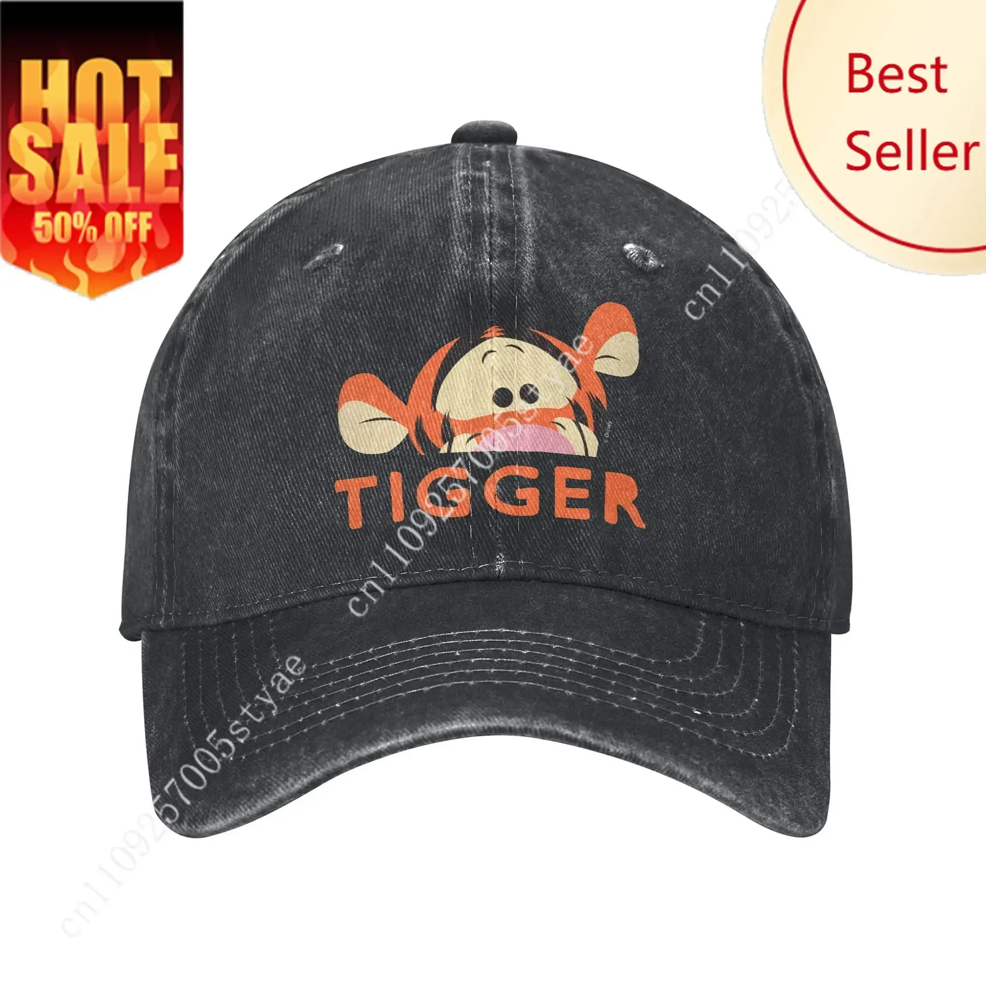 

Бейсболка с изображением Винни-Пуха и Тигра, головные уборы с героями мультфильмов Диснея, украшения для мужчин и женщин, подарки на праздники, кепки