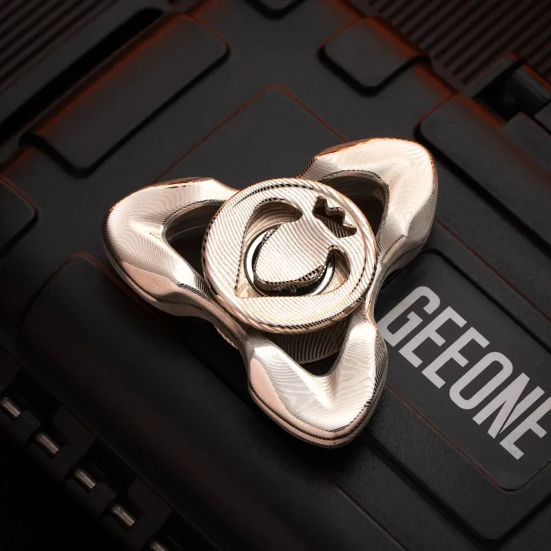 TIGO Production Apophis EDC Fidget Spinner Metal Fidget Toys Antistress for Adults