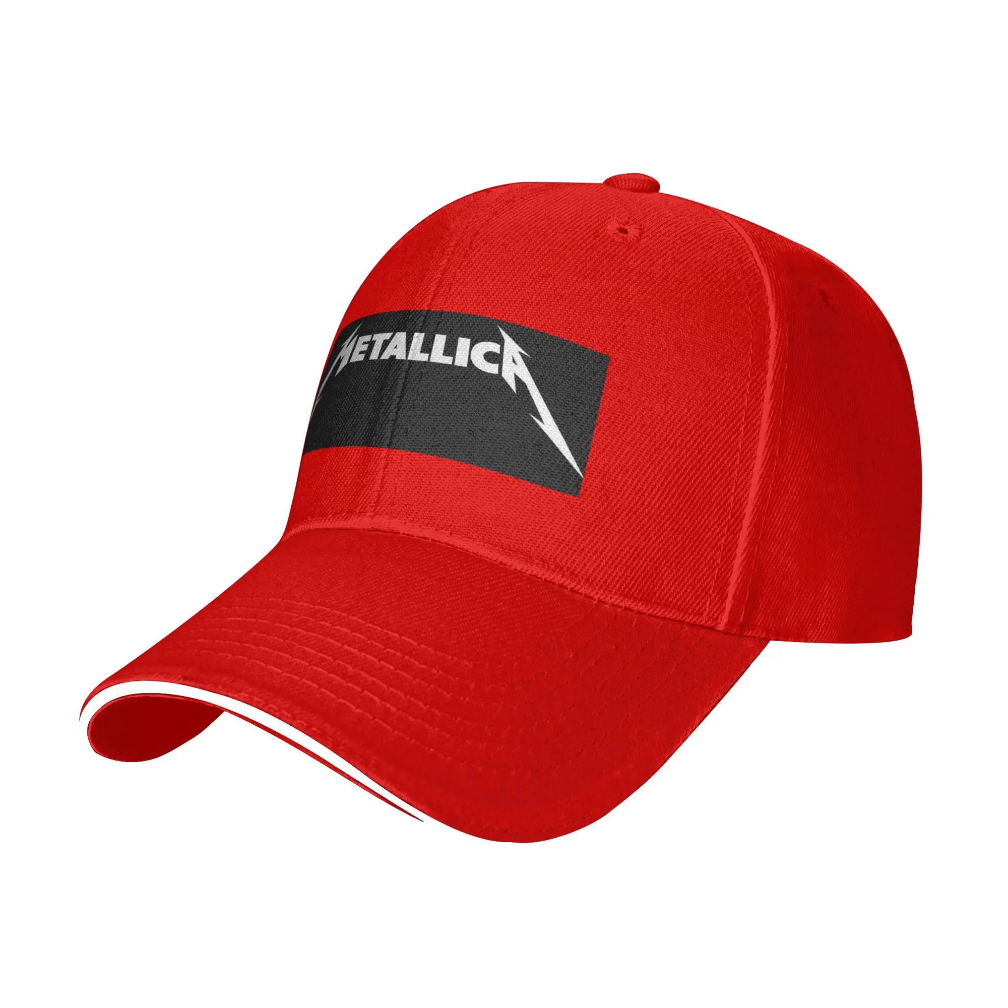 Metallicas M72 Word Tour Cap Fashion Casual Baseball Caps Adjustable Hat Hip Hop Summer Unisex Baseball Hats Customizable
