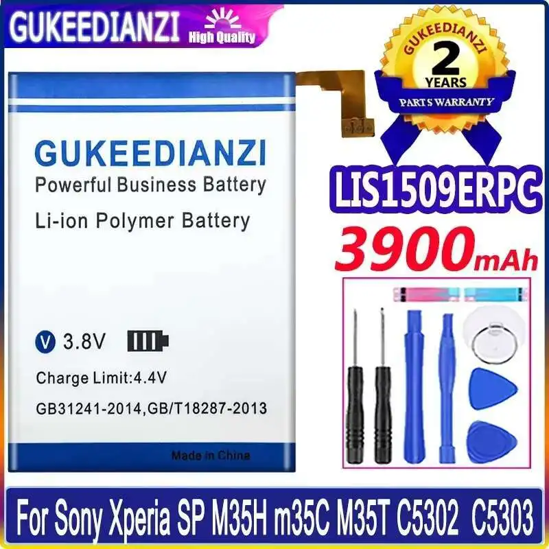 

Mobile Phone Battery LIS1509ERPC 3900mAh For Sony Xperia SP M35h Hspa Lte C5302 C5303 C5306 c530x