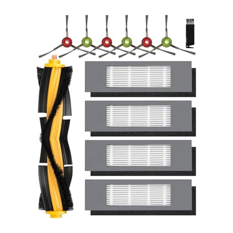 Ecovacs deebot n8およびt8の交換用アクセサリー,ecovacs t8 max,t9,t9,ozmo 950,920, 1セットの交換部品