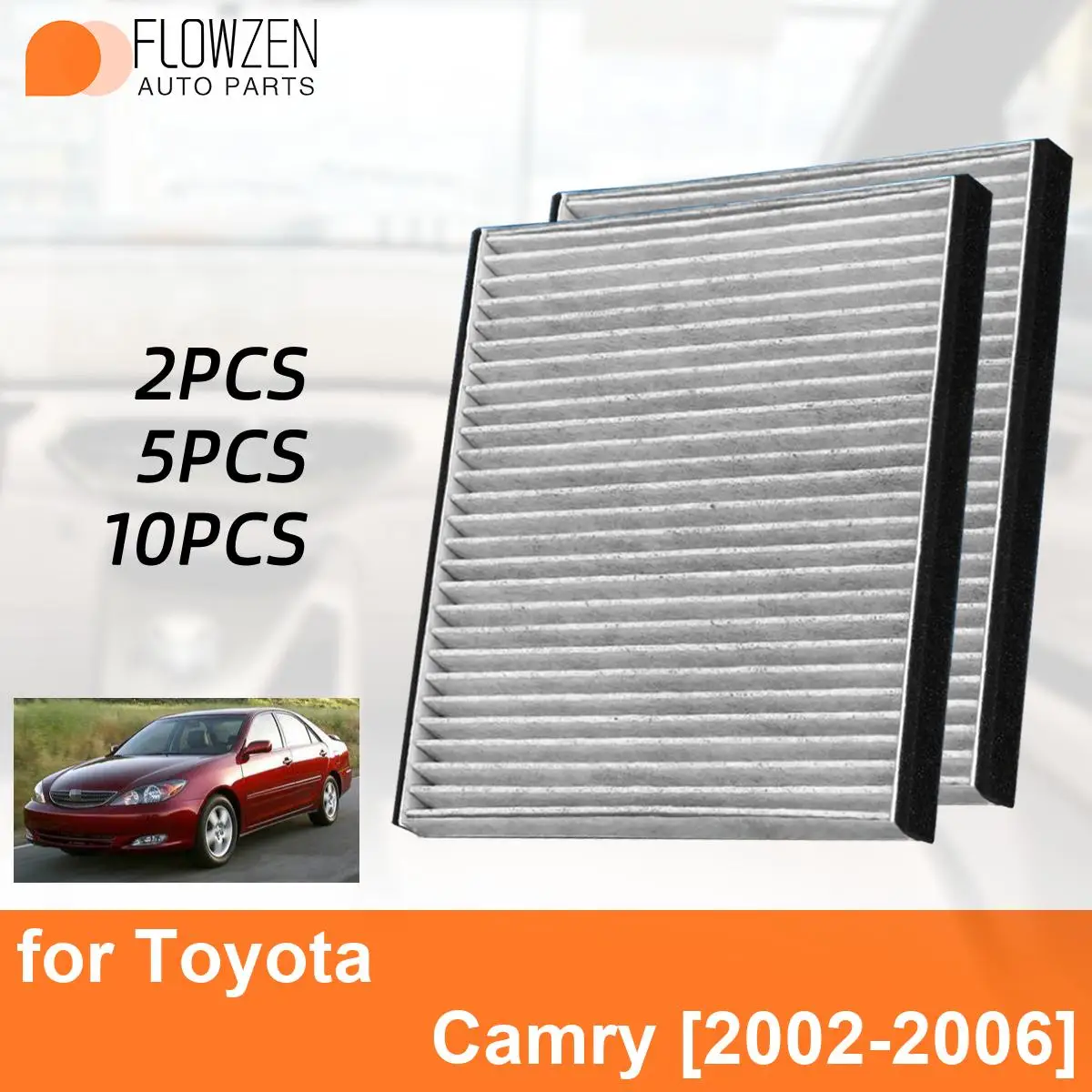 

Фотоэлемент для Toyota Camry 2002-2006 автомобильные фильтры из углеродного волокна CF10132 87139-06030 87139-32010 87139-YZZ05