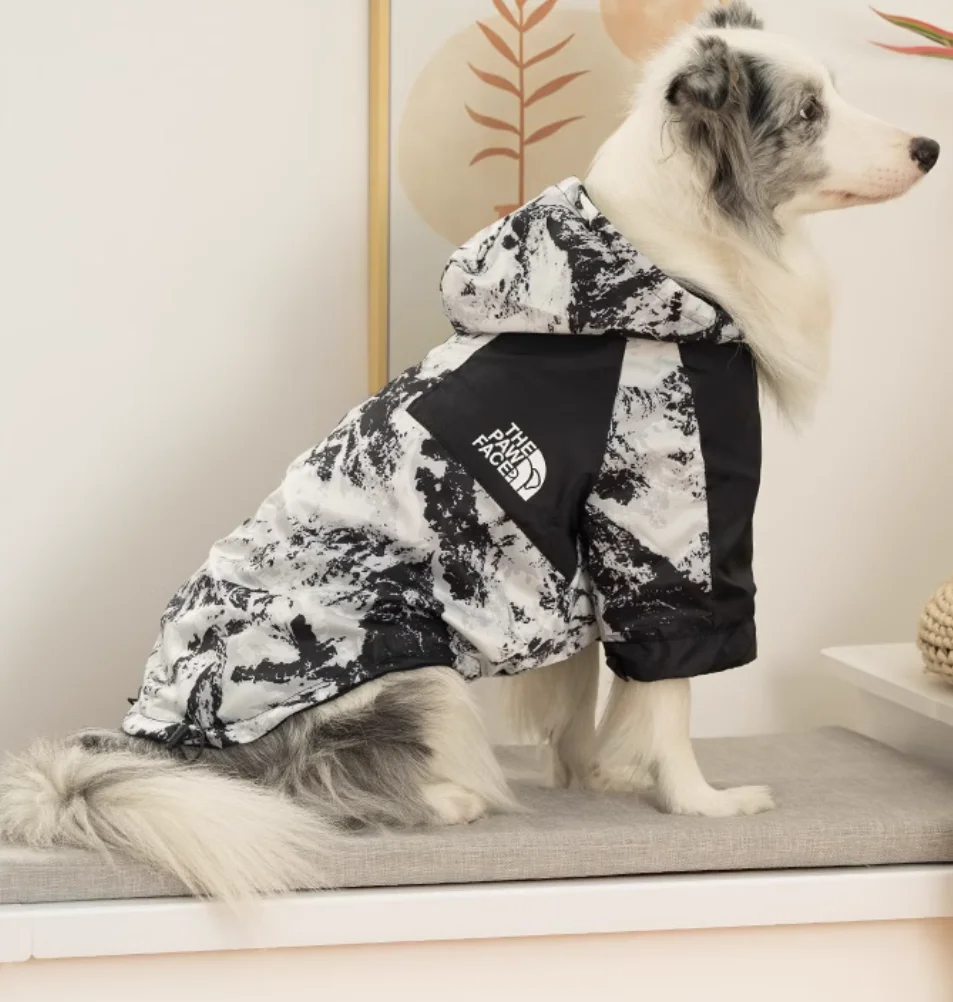 Windproof Pet Jacket, Waterproof Raincoat, Dog Coat