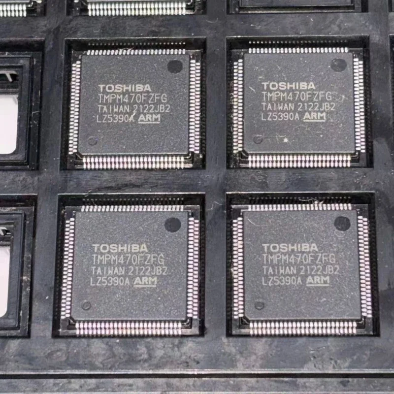TMPM470FZFG Toshiba 32-Bit Microcontroller, ARM Cortex-M4 with FPU, 384KB Flash, 34KB RAM, 79 I/O, 5V, 100-Pin LQFP