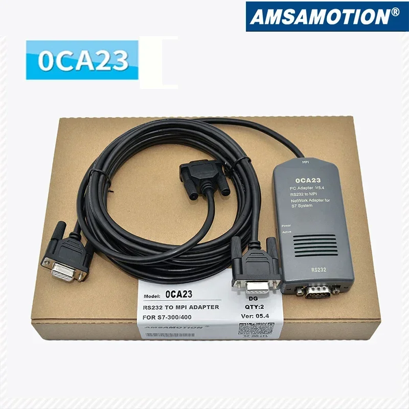 Adapter PC-MPI+ do sterownika PLC Siemens S7-300/400 6ES7972-0CA23-0XA0 Programowanie Kabel do pobierania danych S7-300 S7-400 RS232 do MPI