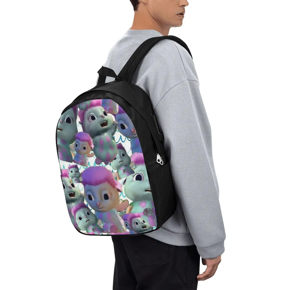 

Bibble Fairytopia Backpack Travel Notebook Bag Computer College Student School Bag Laptop Shoulder Bags for Men Women