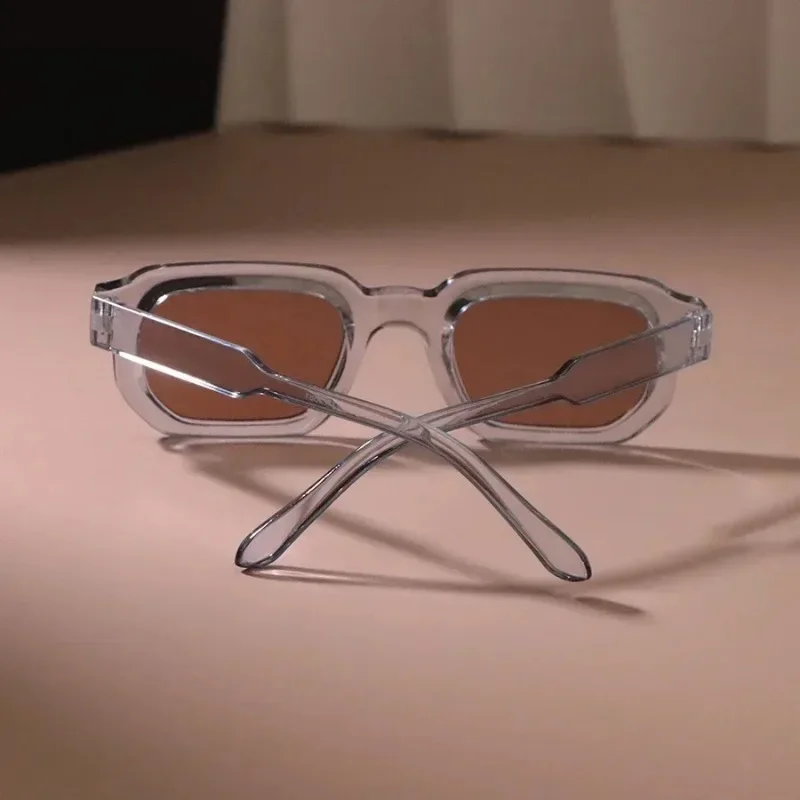 Nuevas gafas de sol rectangulares para mujer y hombre, de marca de lujo, diseño moderno, gafas de sol informales para uso diario, gafas para actividades al aire libre, protección UV400.