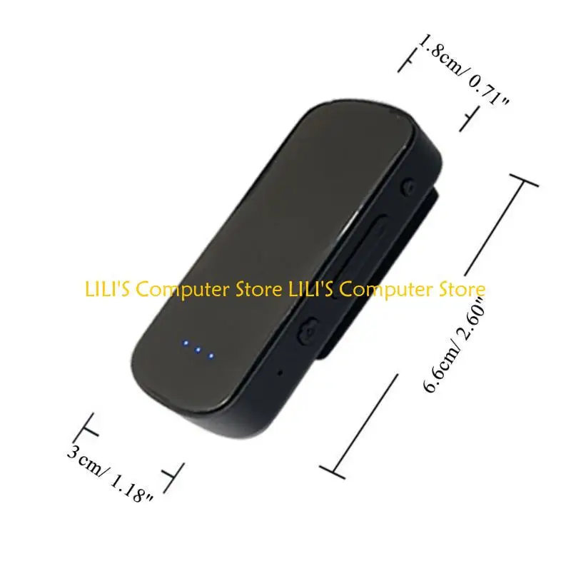 A52B 2 في 1 COMPATING5.1 جهاز استقبال جهاز الإرسال LAVALIER 3.5 AUX ADAPTER WIRELECT