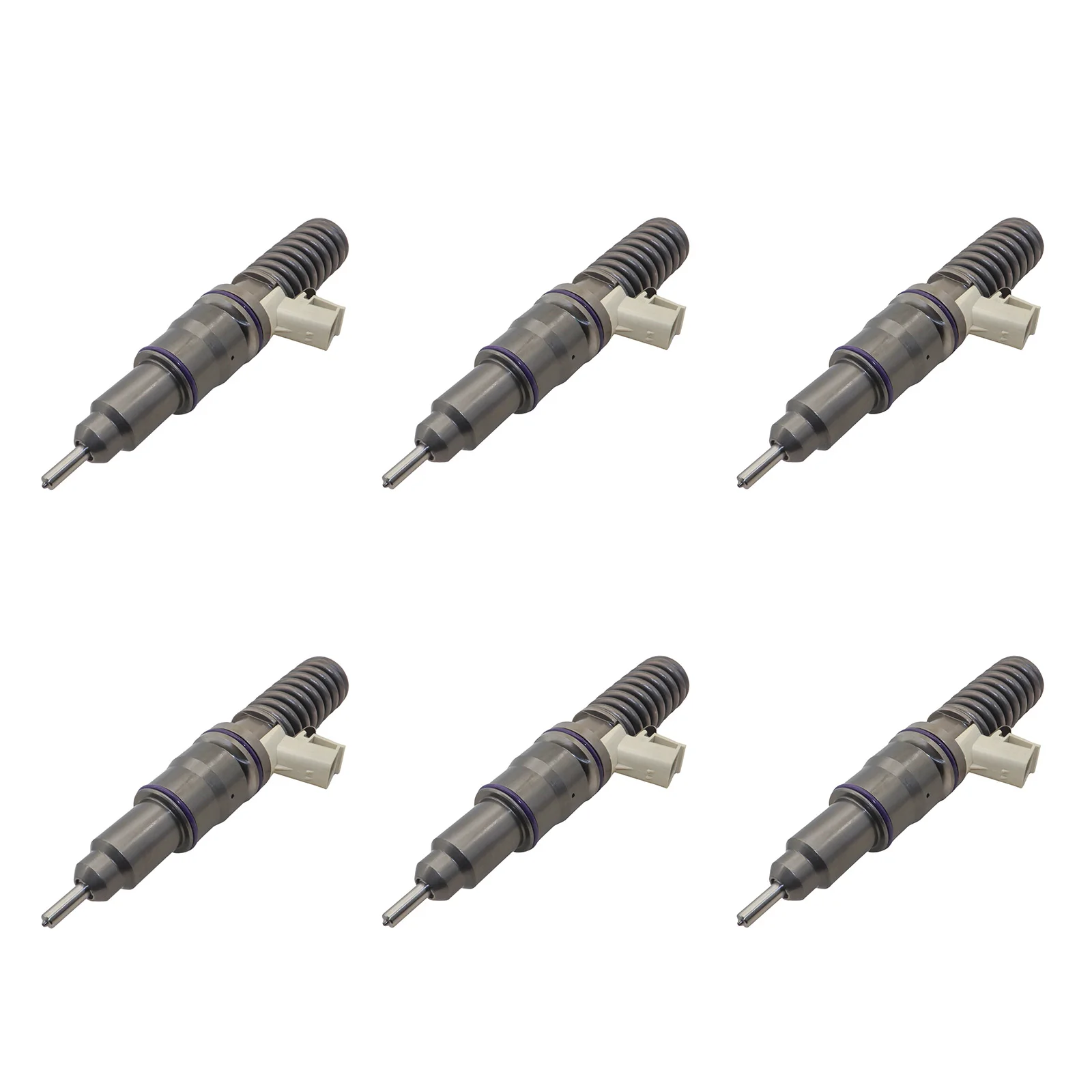 6PCS Fuel Injector 22340652 BEBE4G15001 For Volvo EC480D HR EC350E L EC380D HR EC340D L EC380D NL EC480E HR EC480D L EC480E LD