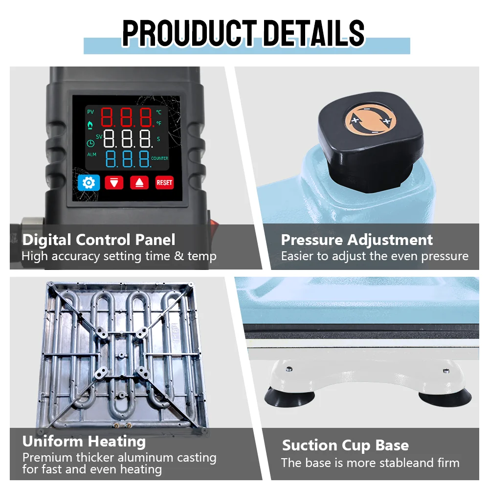 ماكينة ضغط كومبو 8 في 1 من بايين ماكينة ضغط حرارية لآلة القميص/القدح/اللوحة للتسامي