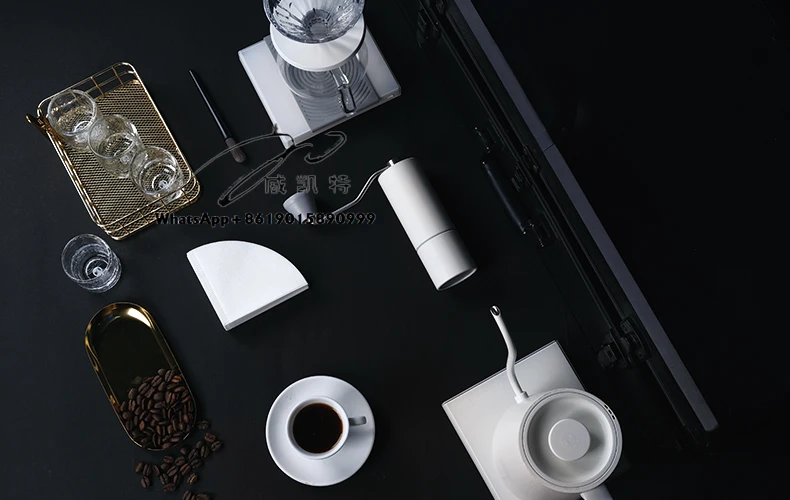 TIMEMORE Manual Coffee Grinder Set Chestnut C2 Carrying Kit Outdoor Camping Coffee Set - Image 5