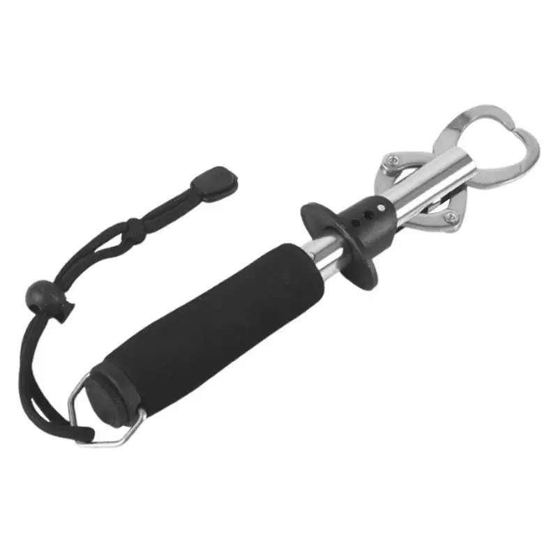 

Fishing Lip Gripper Catcher Portable Fish Tool Stainless Steel Fish Clamp Sturdy Fish Controller Griper Straight Shank Fish Lip