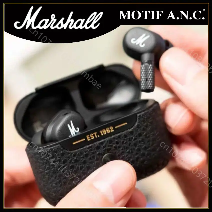 Marshall MOTIF ANC True Bluetooth 5.2 Headphones Active Noise Cancelling Headphones In-ear Earbuds Waterproof Headset HKversion