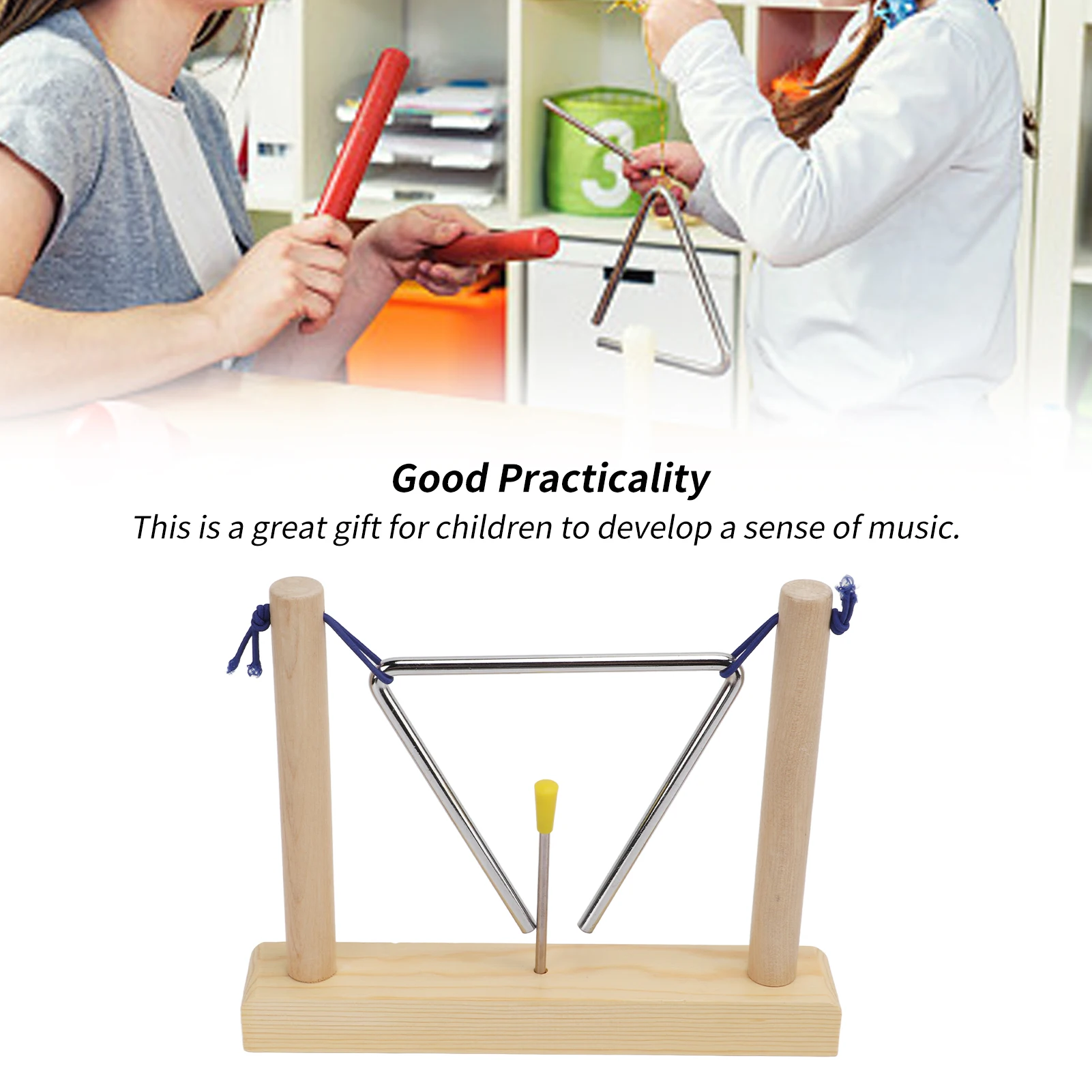 

Ручной ударный музыкальный инструмент с сосновой рамой для игры на перкуссии Ручная перкуссия