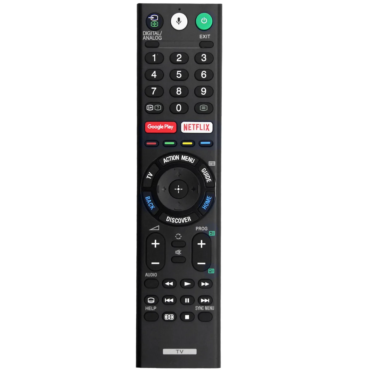 Replace RMF-TX200P Remote for Sony TV KD-75X9400E KD-55X9300E