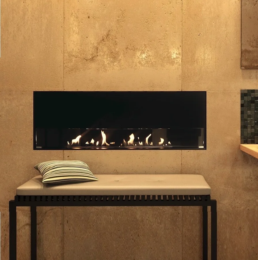 Inno-Fire 18 بوصة Bio Ethanol Fireplace مدفأة كهربائية ذكية