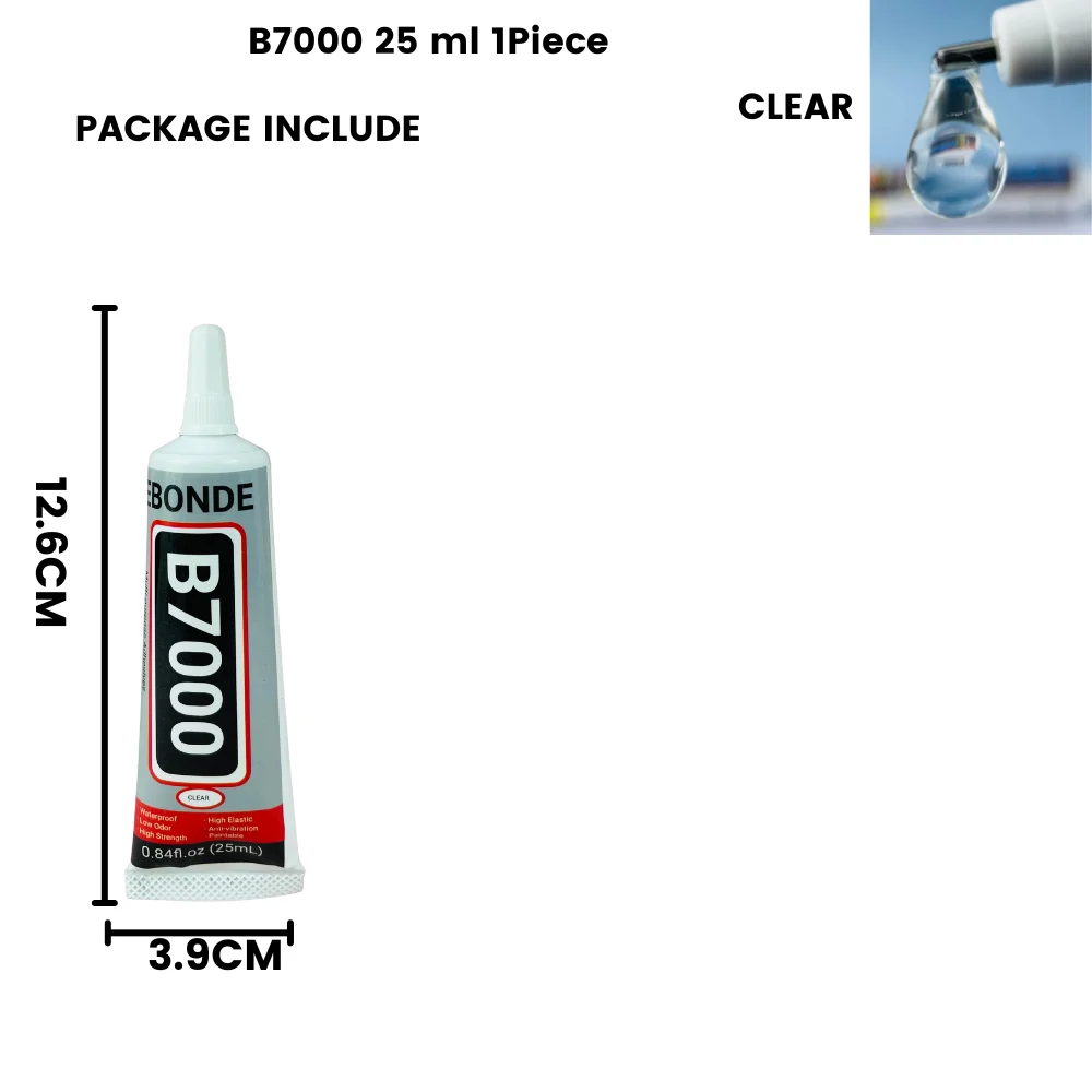 B7000 Starker Kleber 15/50/110ML Handy-Touchscreen-Kleber B-7000 DIY Reparatur Diamant Schmuck Glas Bürobedarf