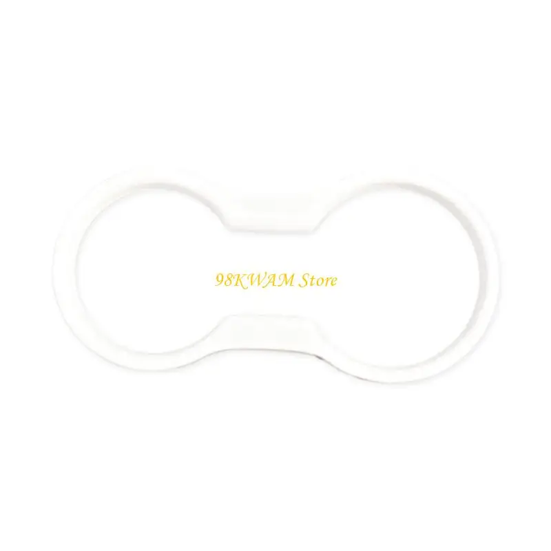Center Console Cup Holder Bezel Trim for Select Model, ABS Accent Cover for Quick Interior 68UF