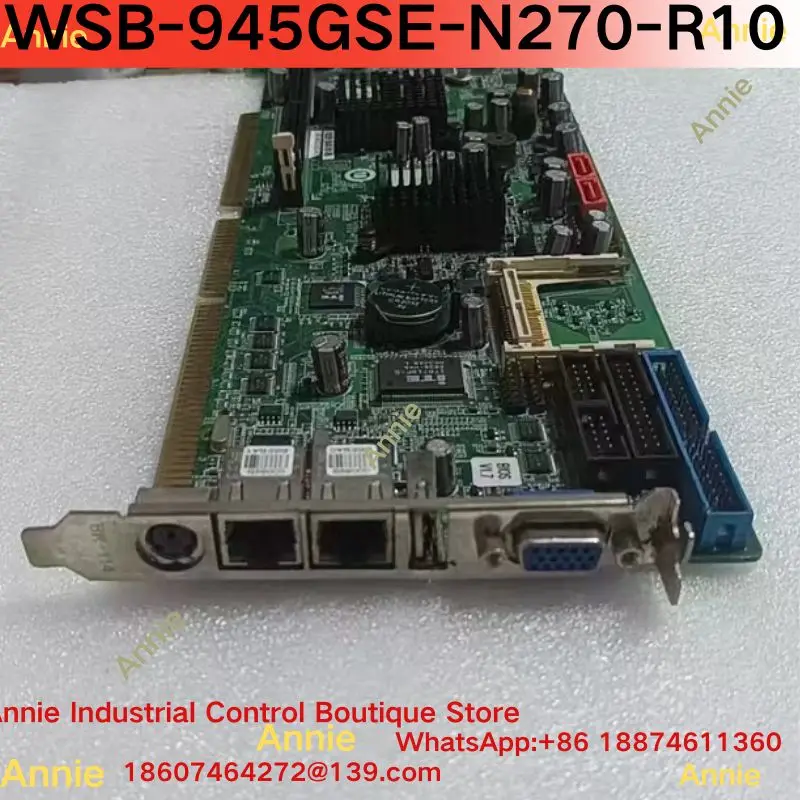 

Б/у, проверенная, исправная промышленная материнская плата WSB-945GSE-N270-R10 REV 1.0