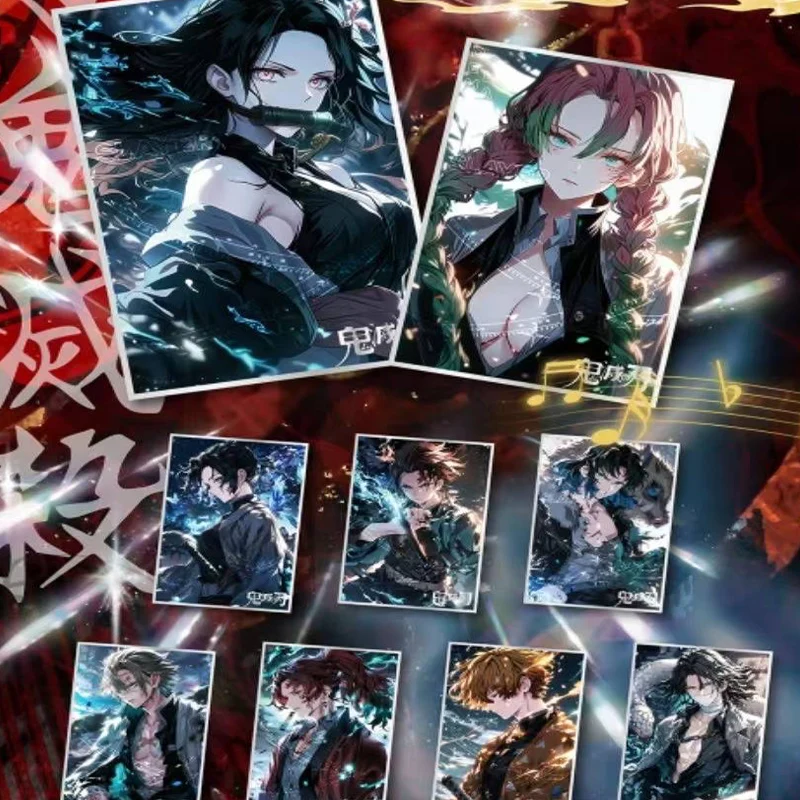 Carte de Collection Demon Slayer Wave1 A5, 180 pièces, vente en gros, GuiMie Culture, personnage d'anime, cadeau de loisirs
