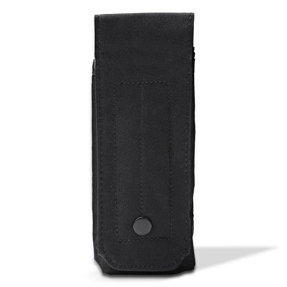 MOLLE-Tactical Single Magazine Pouch, Airsoft Clip Militar com Botão, Munição CP Bag para Glock M4 AK Rifle, Mag Holder, Saco de Caça
