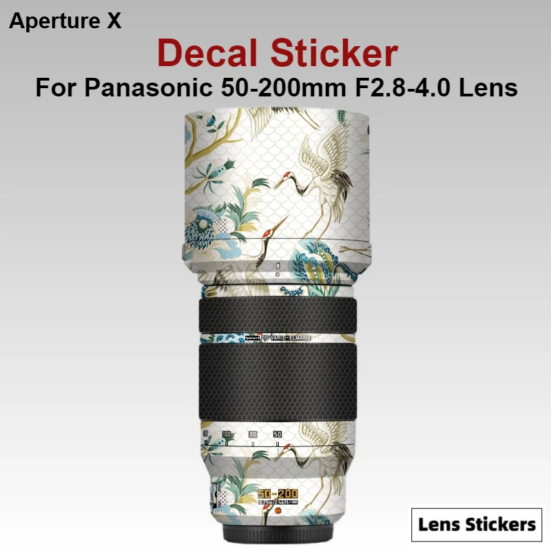lumix-g-50-200-レンズデカールスキンパナソニック-50-200-ミリメートル-f28-40-レンズラップカバー-50200-ステッカー-50-200-レンズスキン