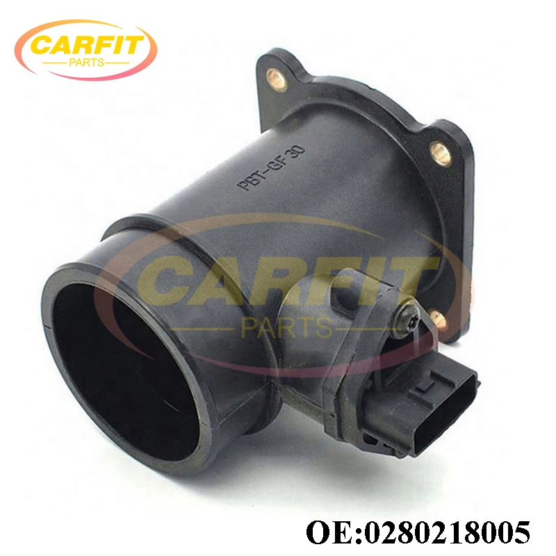 

High Quality OEM 0280218005 MAF Mass Air Flow Sensor Meter For Nissan Almera Mk II Tino Primera 1.5 1.8 2.2 Hatchback Auto Parts