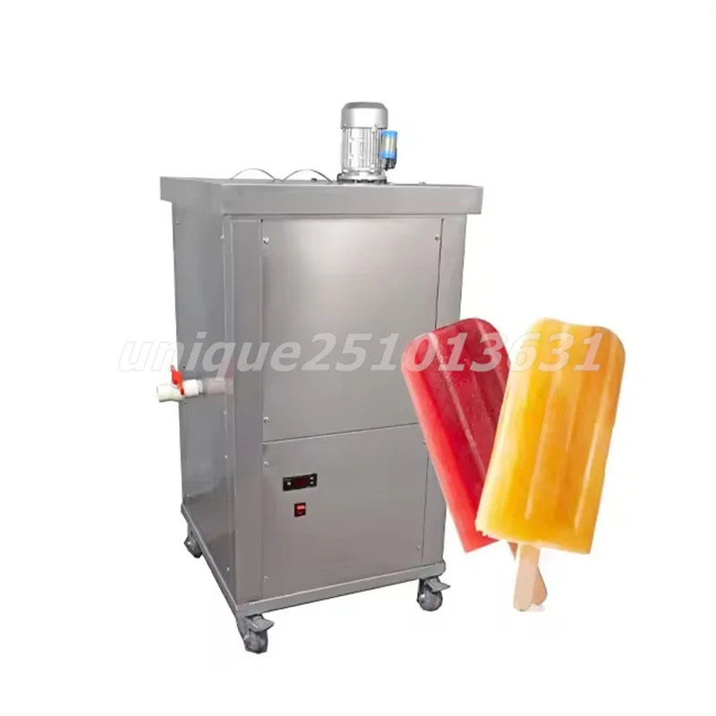 Máquina para hacer palitos de helado comercial, máquina para hacer polos de acero inoxidable, 30/40 piezas