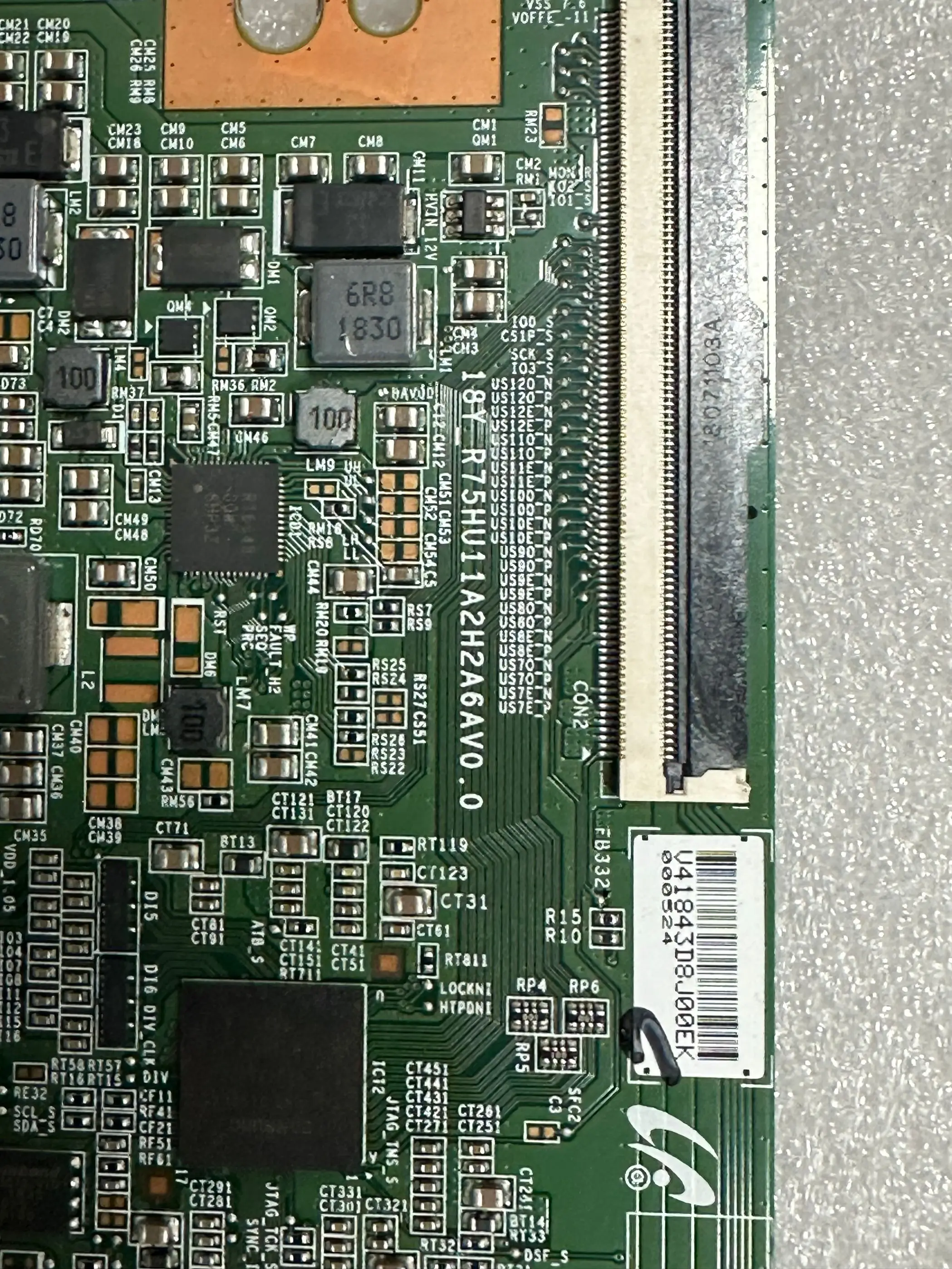 Oryginalna tablica logiczna 18Y-R75HU11A2H2A6AV0.0