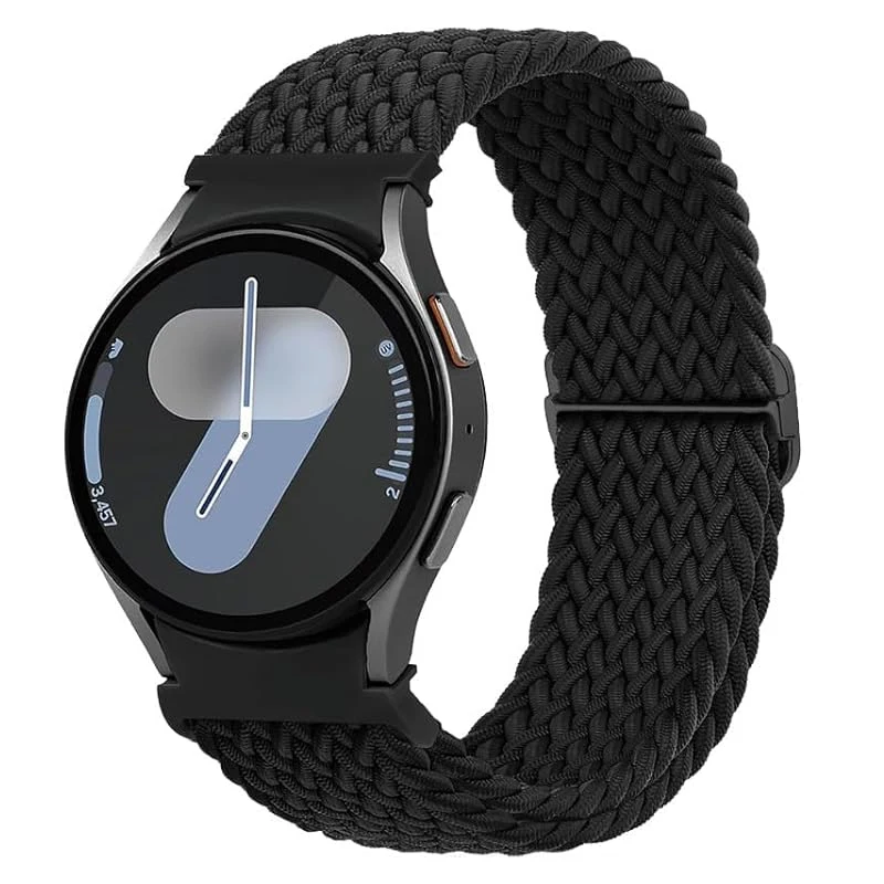 Band For Samsung Galaxy Watch 7 FE 5 Pro 4 6 classic 44mm 40mm No Gaps Braided wrist sport bracelet correa Galaxy Watch 7 Straps