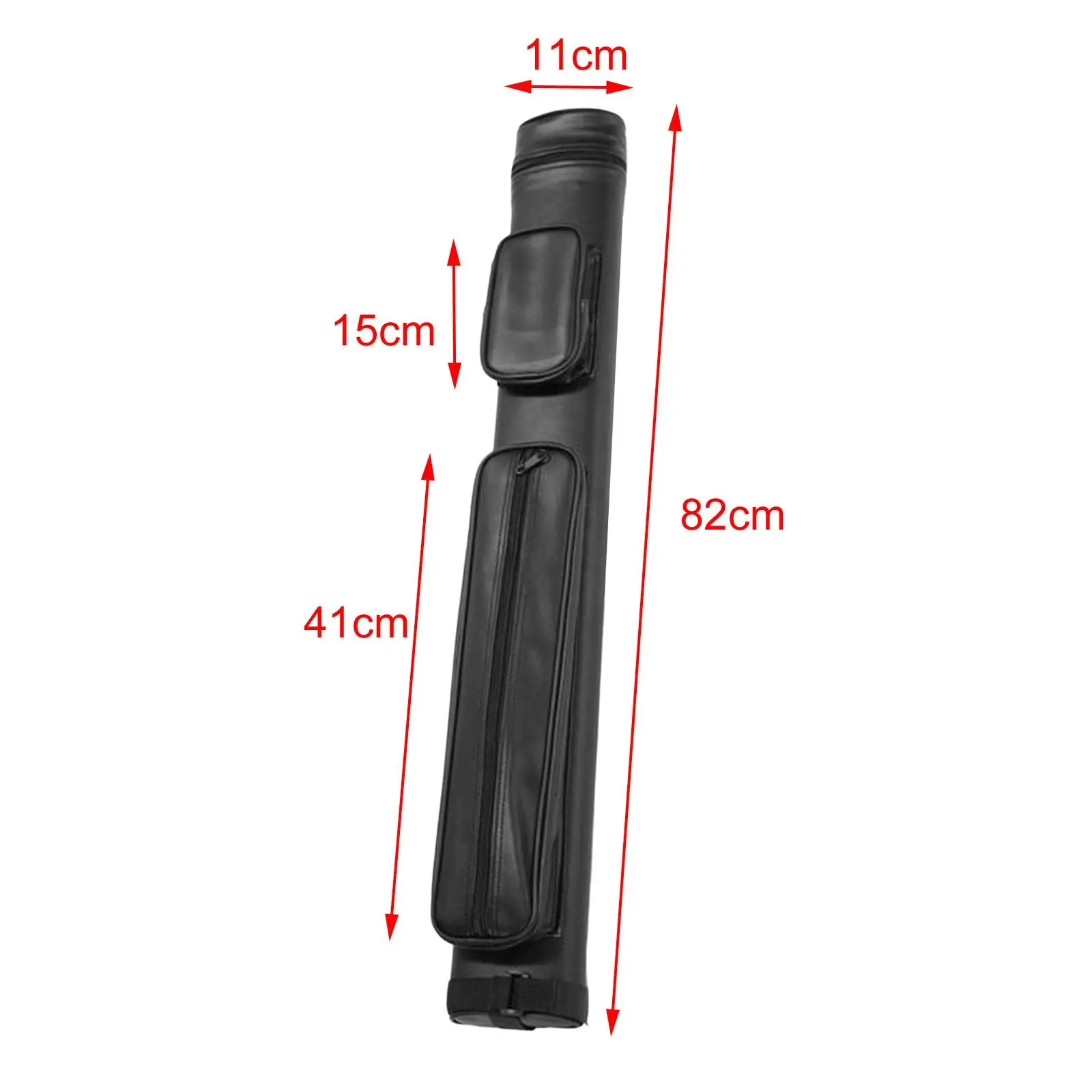 

Adjustable PU Leather Billiard Cue Pouch Durable Pool Stick Carrying Case Shoulder Strap for Table Accessories