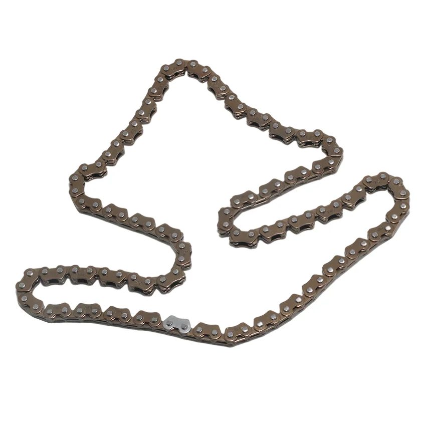 

Motorcycle Cam Timing Small Roller Chain For Yamaha YBR250 XT250 Serow XG250 TRICKER YFM25R Raptor 250 YFM25RSE2 OEM:94581-93104
