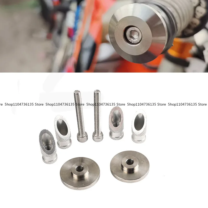 Off-Road Motorcycle Stainless Steel Handlebar Anti-Fall Head for KTM Husswana Constant Corvette Kaixi