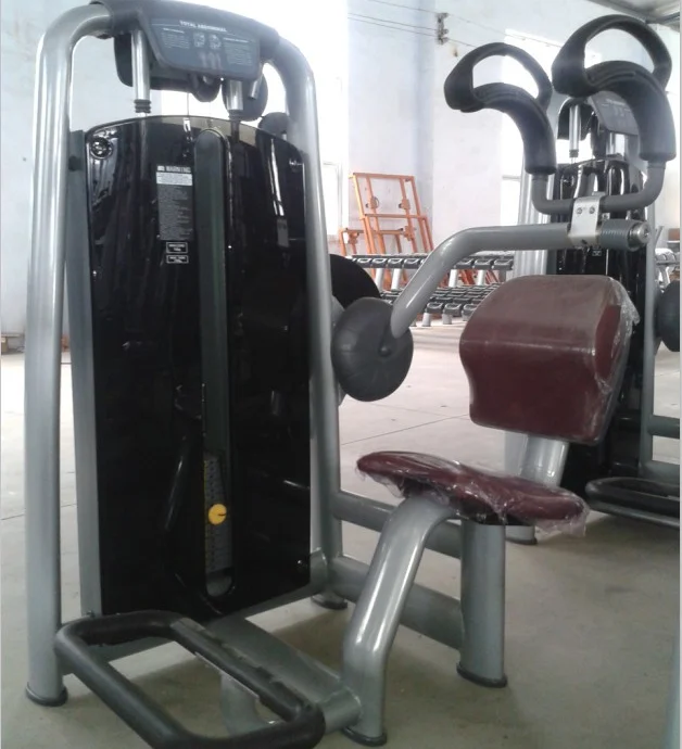 Body Building Pin Loaded Fitness Gym Equipment Functional Trainer Machine Crunch Abdominal Crunch