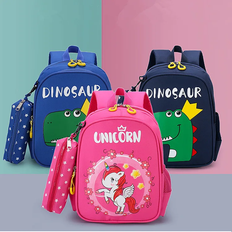 Children Backpack Unicorn Backpacks for Girl Cute Backpack Dinosaur Cartoon Backpack for Boy School Bag Mother Kids Mochila Niña