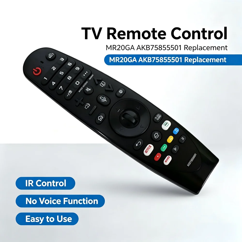 MR20GA AKB75855501 Replacement TV Remote Control, Universal Fit for MR21GA MR22GA MR23GA Smart TV, NO Voice Function