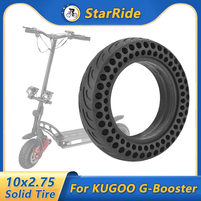 

10x2.75 Solid Tire for KUGOO G-Booster G2 Pro Nanrobot D4 3.0 Electric Scooter Non-Pneumatic Tyre Accessories 85/65-6.5 Tires