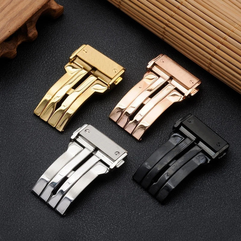 Fine Steel Watch Buckle For HUBLOT BIG BANG Watch Yubo Stainless Steel Folding Watch Strap Buckle 22mm