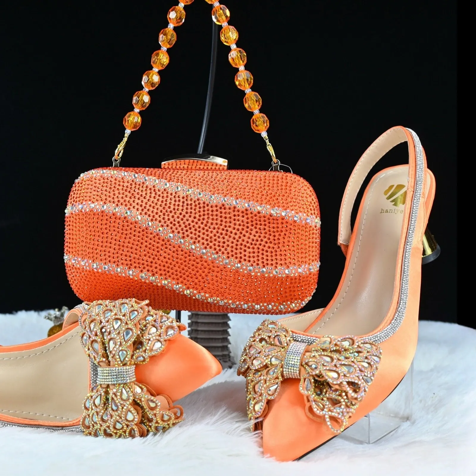 

doershow beautiful High Quality African Style Ladies Shoes And Bags Set Latest GREEN Italian Shoes And Bag Set For Party SL1-1