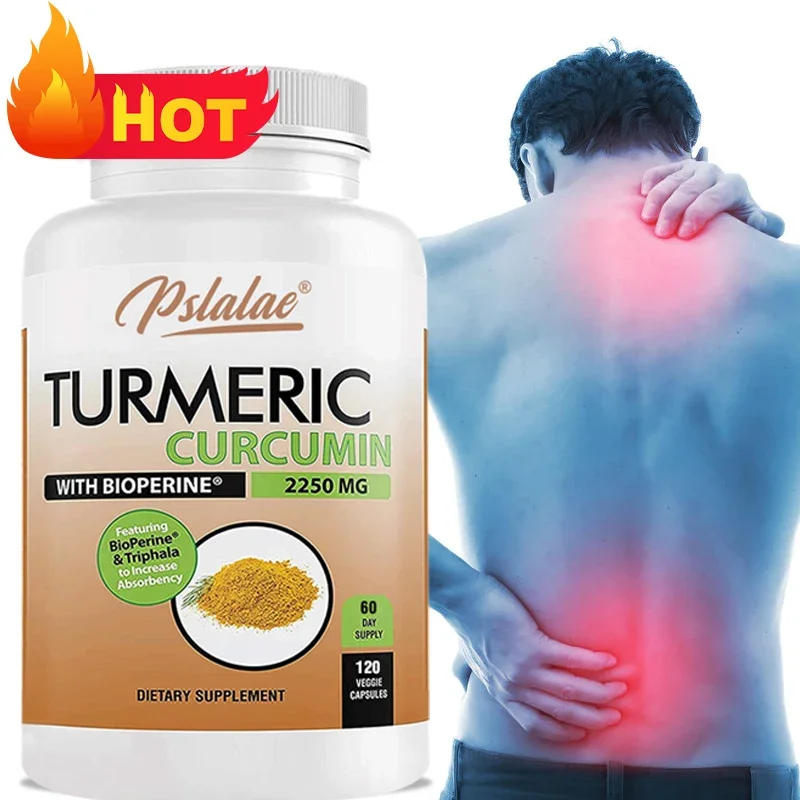 Turmeric Curcumin - Natural Joint Support Heart Health Powerful Antioxidant Skin Whitening Tumeric SupplementSupplements