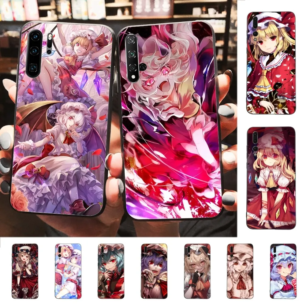 Anime Touhou Scarlet Eyes Phone Case For Huawei P 8 9 10 20 30 40 50 Pro Lite Psmart Honor 10 lite 70 Mate 20lite