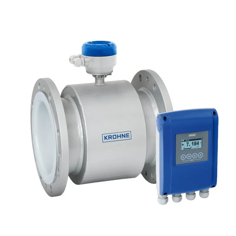 

KROHNE OPTIFLUX 5000 6000 Series 4-20mA Electromagnetic Flowmeter for Sewage Water Treatment Magnetic Flow Meter