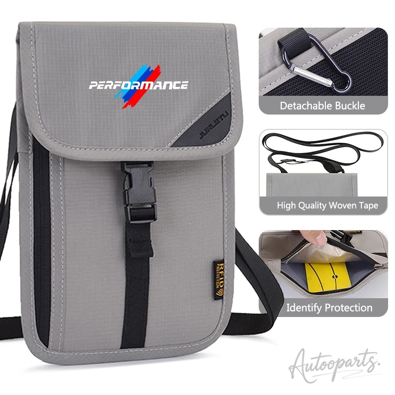RFID Anti-theft Wallet Travel Passport Purse ID Card Holder For BMW E28 E30 E36 E39 E46 E60 E70 E85 E90 E83 F10 F20 F30 E80 M M5 view 2