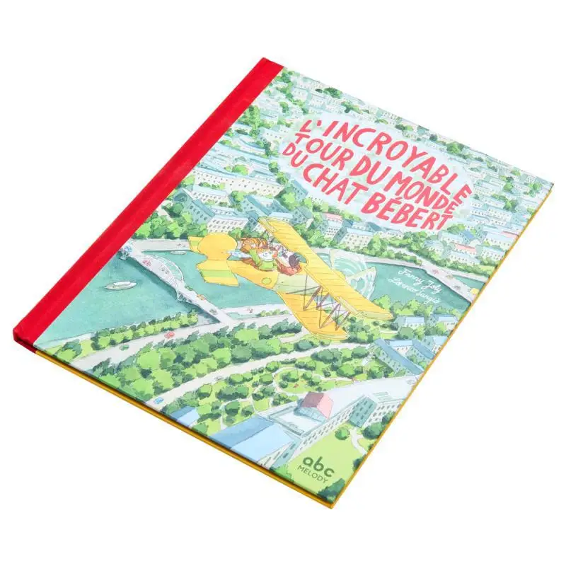 Amazing World TOUR Of The Cat Bebert Fanny Joly ABC Melody 9782368362655 Book