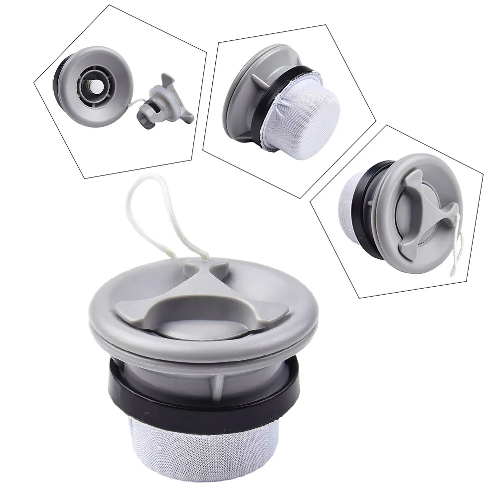 Accessorie Cap Deflate Valve High Quality Plastic Inflatable Boat Raft Kayak Canoe Air Valve Adapter Cap Deflate Valve