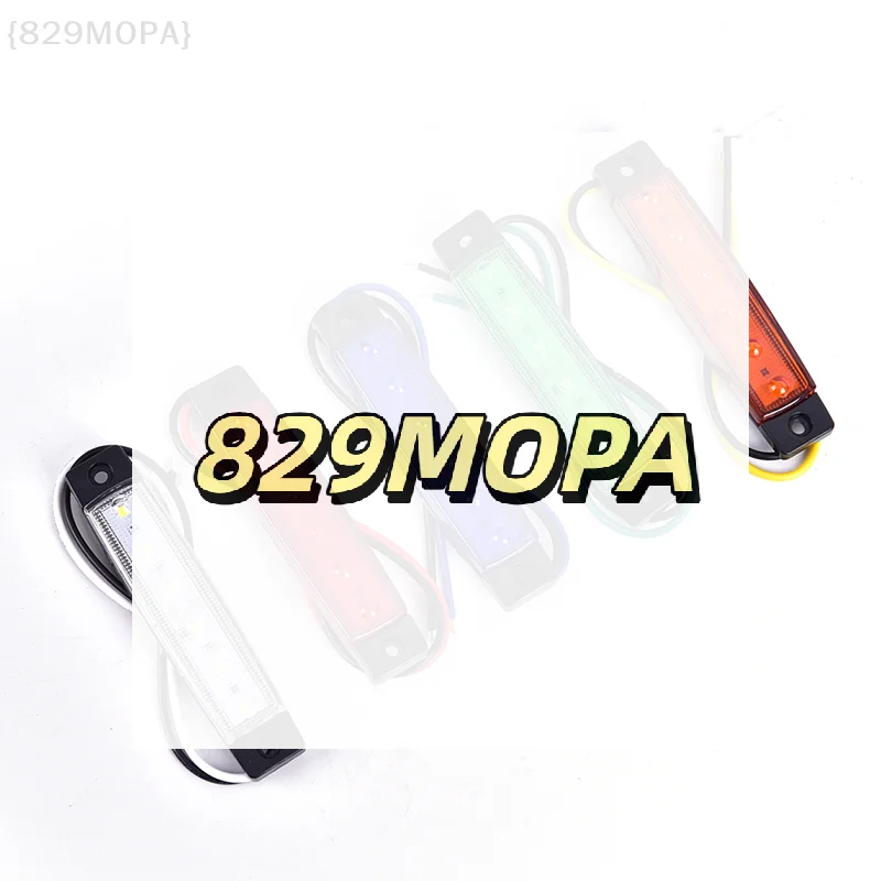 

1 Pcs Commercial Vehicle Side Marker Lamp | 12V LED Array With Impact-Resistant Housing For Auxiliary Lighting