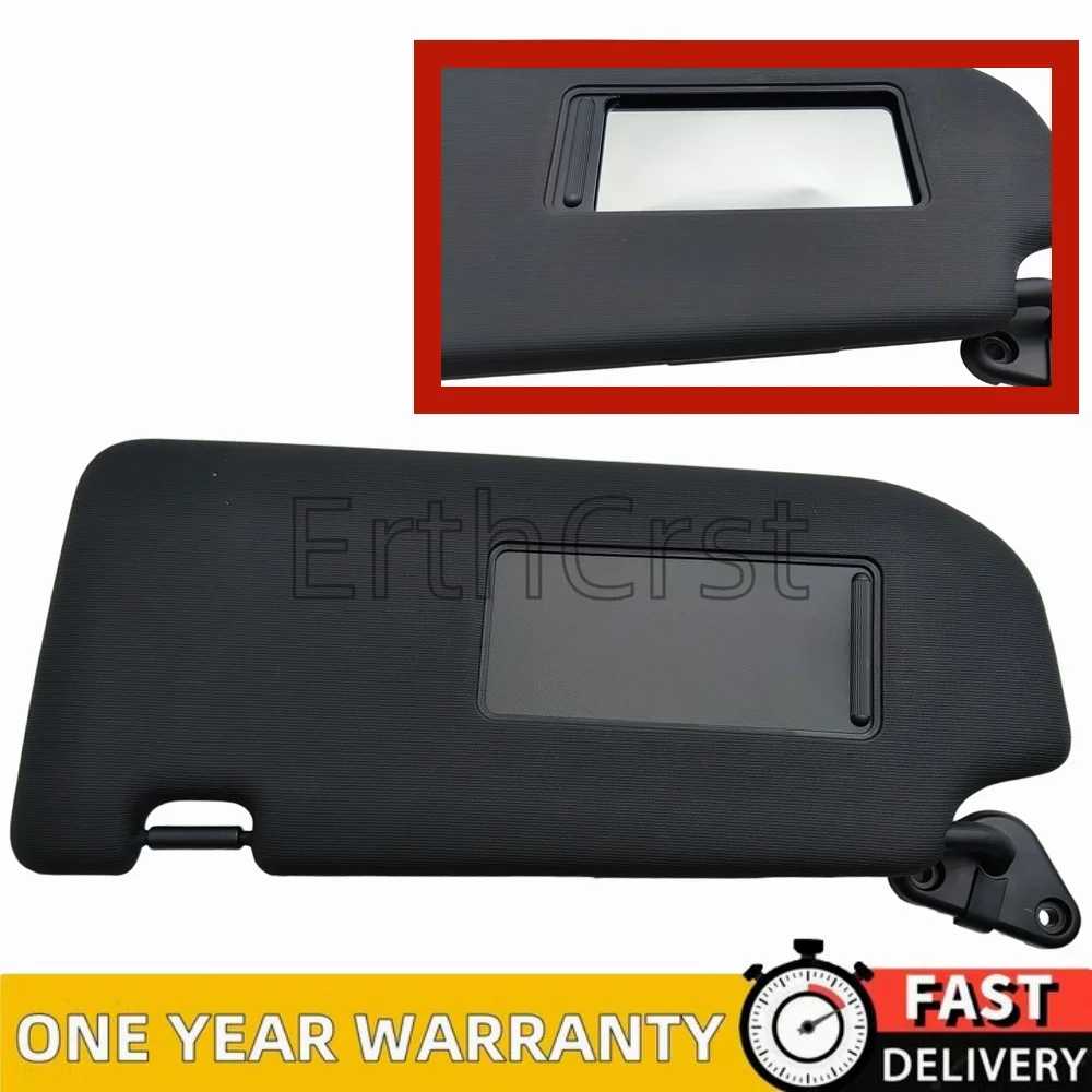 Auto Inner Sunvisor Sun Visor Sun Shade Makeup Mirror For MG 4 MG4 EV Mulan 2022 2023 2024
