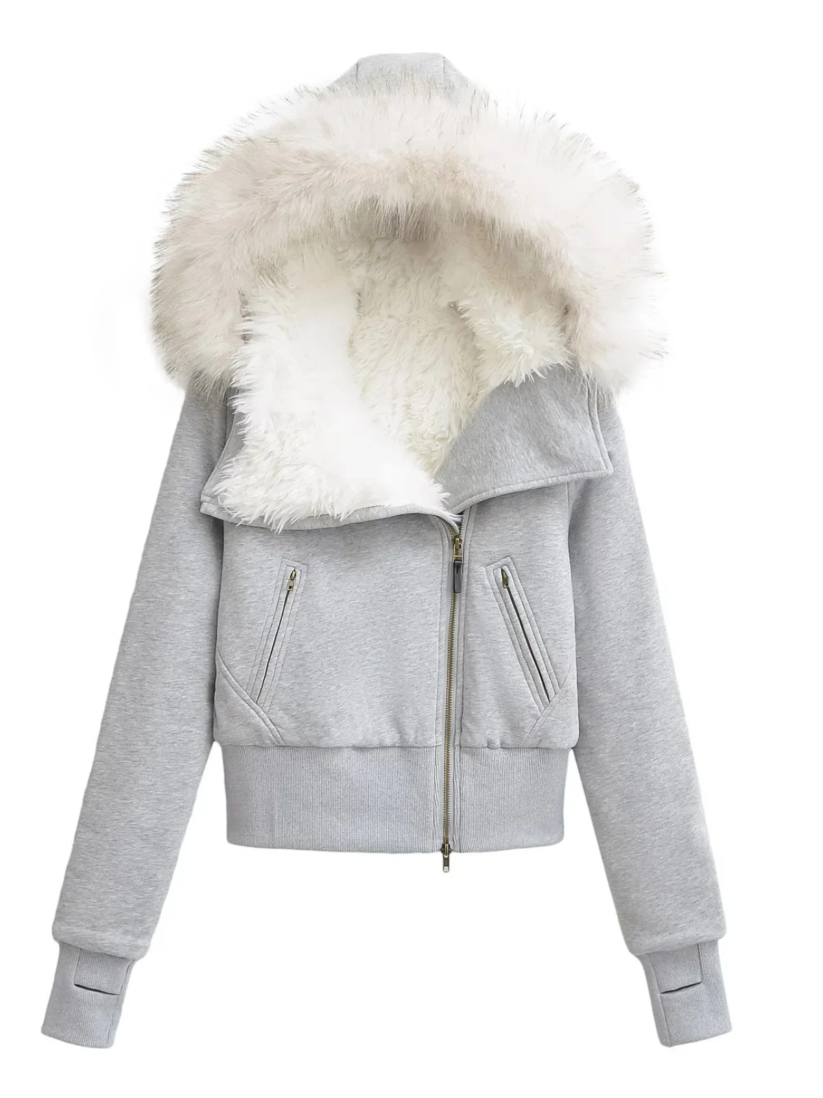 

Зимнее пальто American Sle Thiened, женское стеганое пальто с капюшоном и пушистой подкладкой, теплый хлопковый повседневный топ на молнии