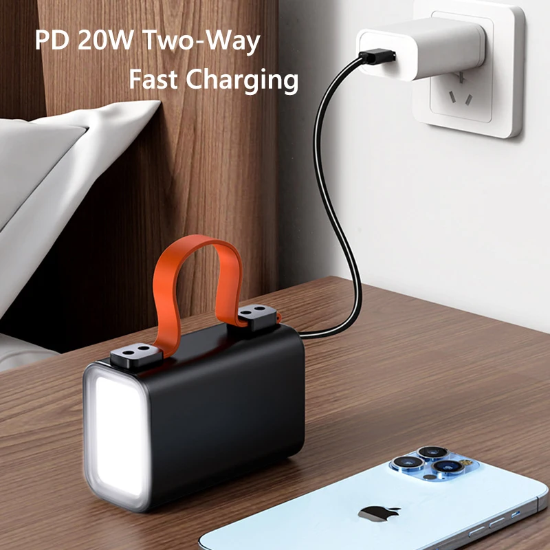 100W Powerbank 30000mAh Dual USB typu C PD szybkie ładowanie dużej pojemności zewnętrznej baterii do laptopa iPhone Xiaomi iPad