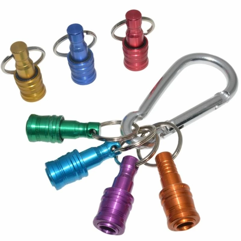 Y1AD 1PCS KeyChain Extension Bar, 1/4 inch Shank schroevendraaierverlengingsbitshouder